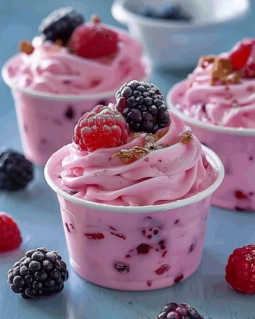 Mixed Berry Yogurt Cups