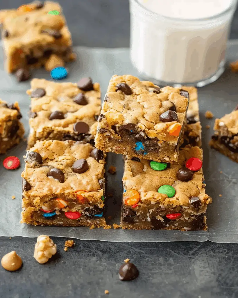 Monster Cookie Bars