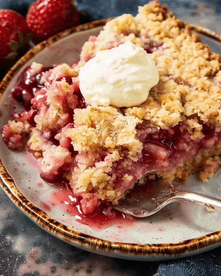 Strawberry Dump Cake