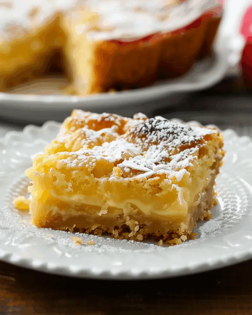 Apple Gooey Butter Cake