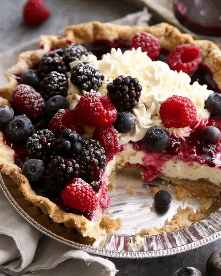 Berry Cream Cheese Pie