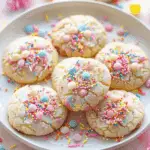 Pastel Sprinkle Confetti Cookies