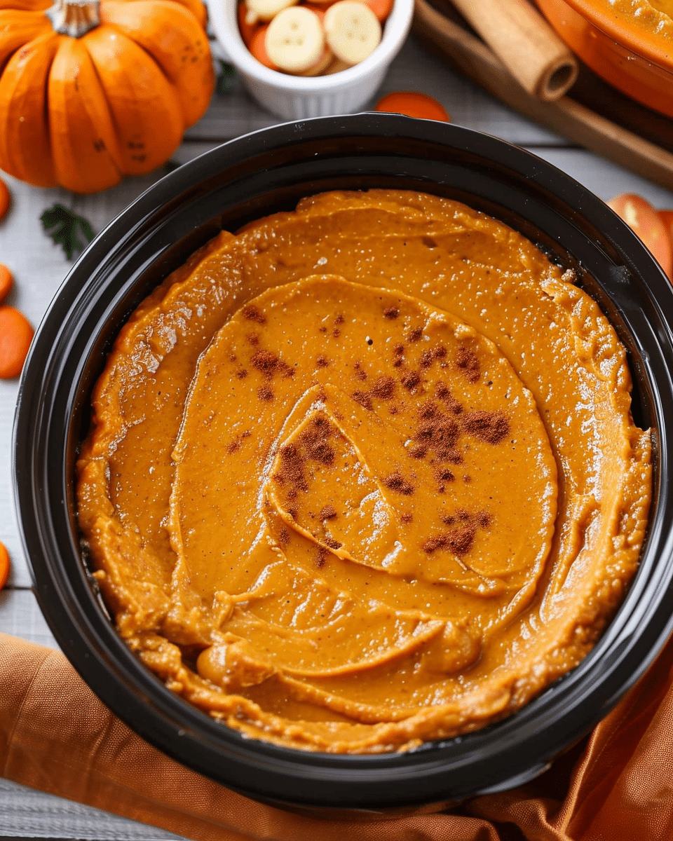 Slow Cooker Pumpkin Pie Dip