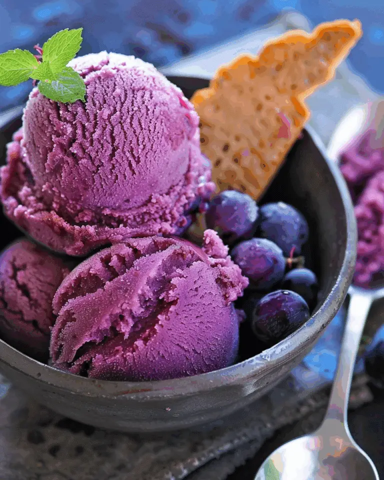 Grape Sorbet