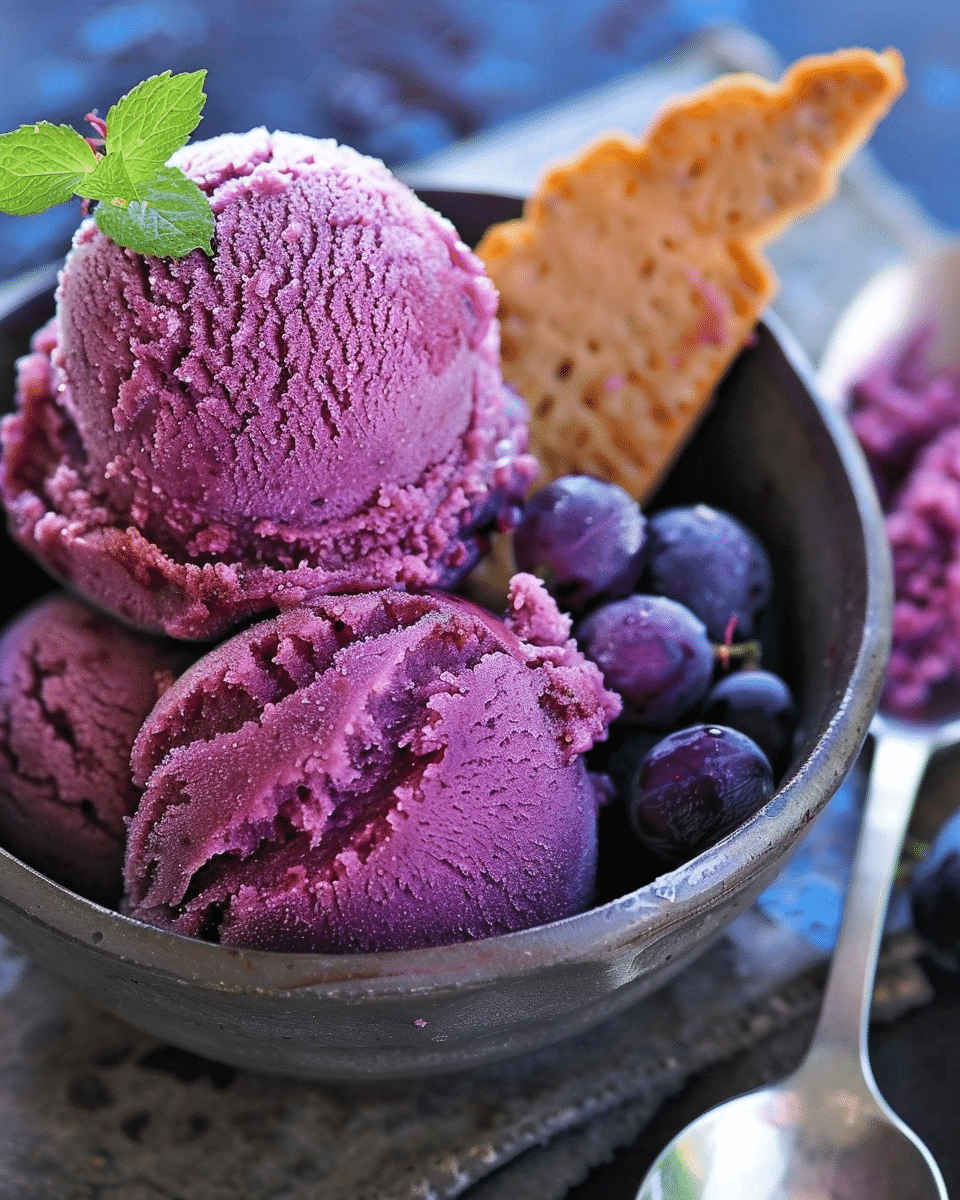 Grape Sorbet