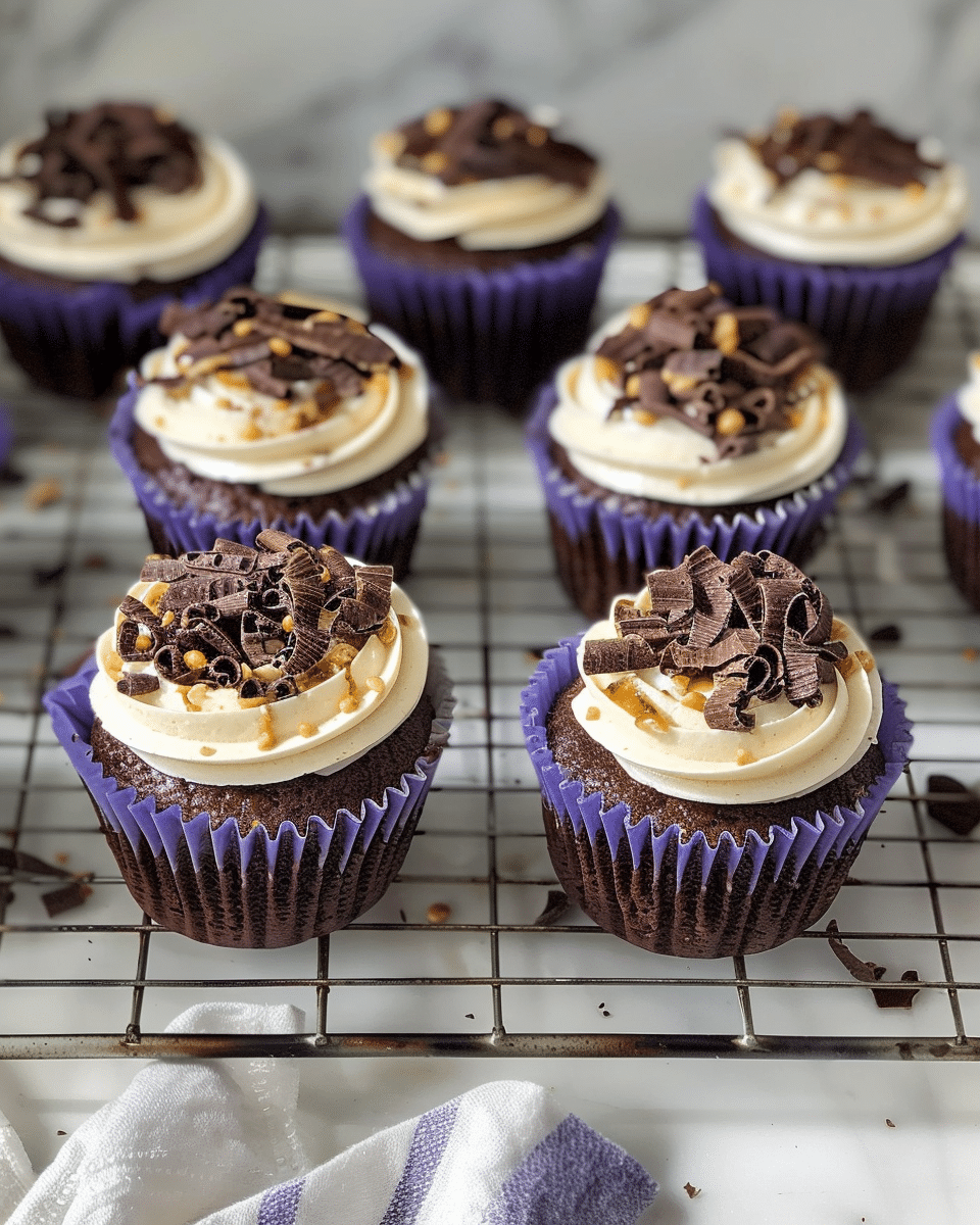 Box Mix Brownie Cupcakes