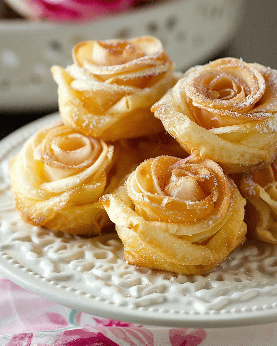 Apple Rose Puffs
