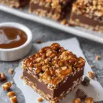 Caramel Chocolate Crunch Bars