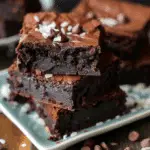 Fudgy Black Bean Brownies With Protein Powder