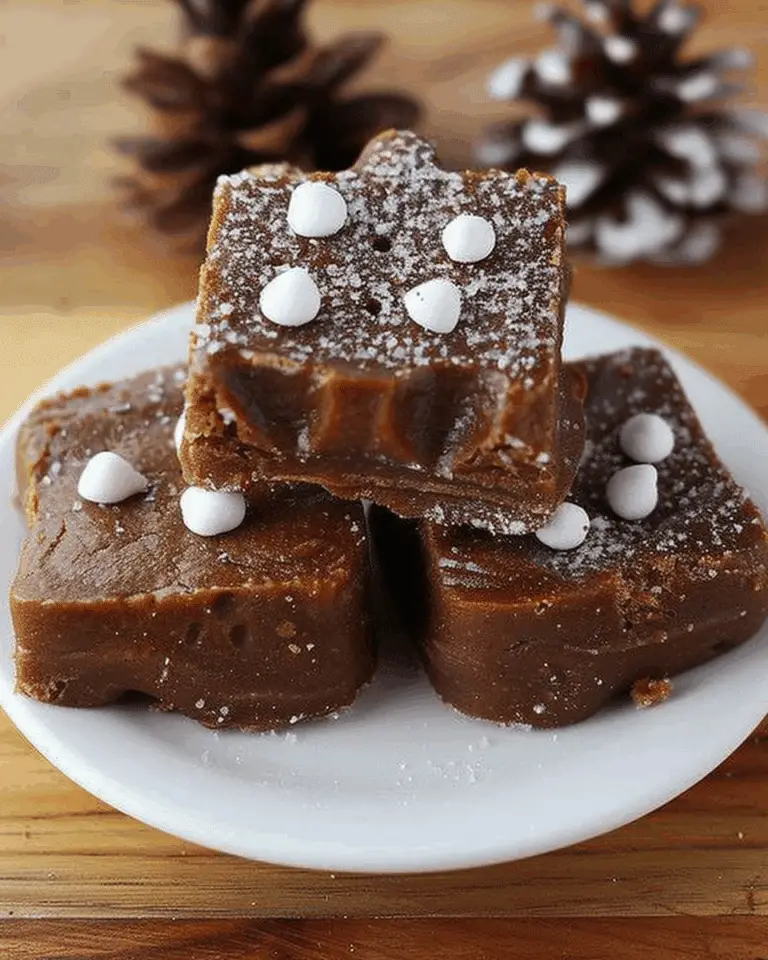 Gingerbread Protein Fudge