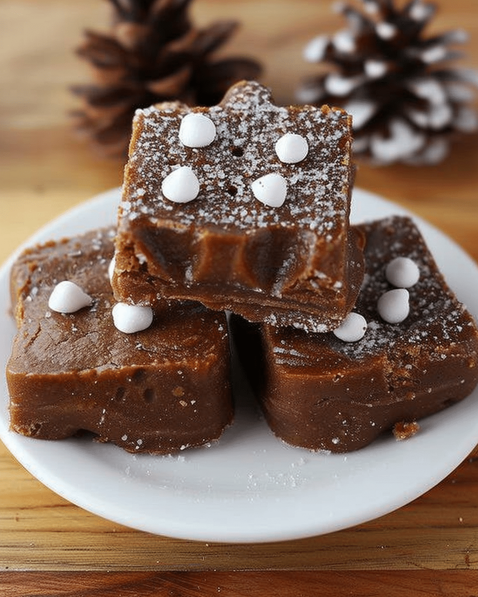 Gingerbread Protein Fudge