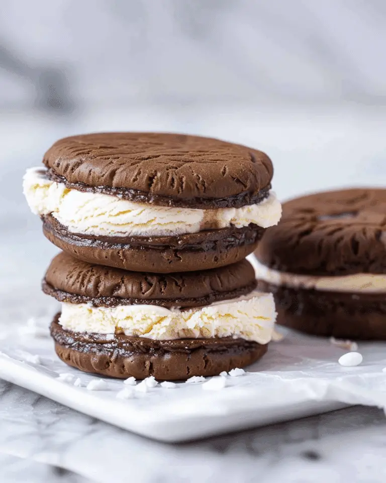 Homemade Ice Cream Sandwiches
