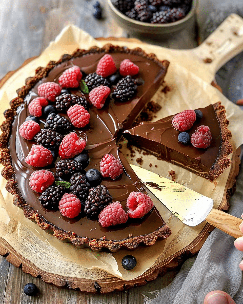 Vegan Chocolate Tart