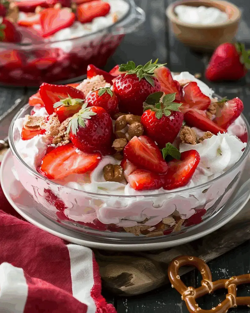 Strawberry Pretzel Salad