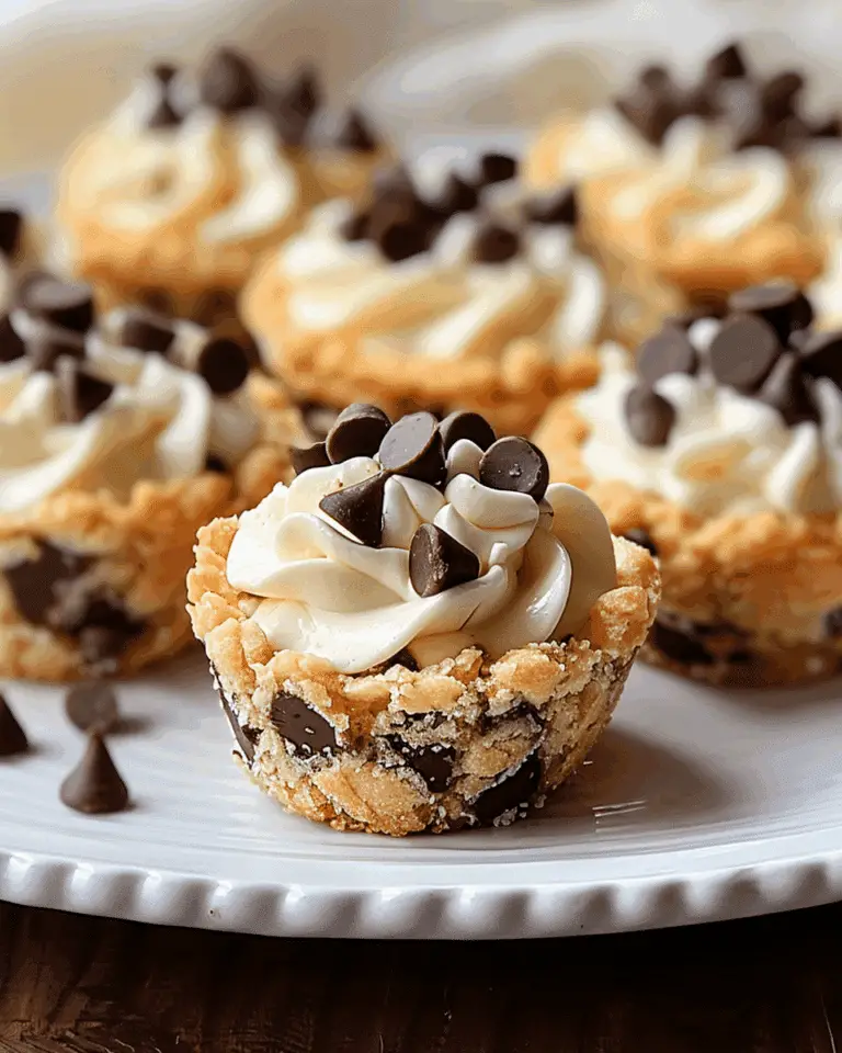 Cannoli Cookie Cups