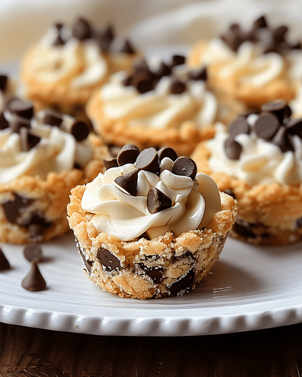 Cannoli Cookie Cups