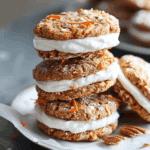 Carrot Cake Sandwich Cookies