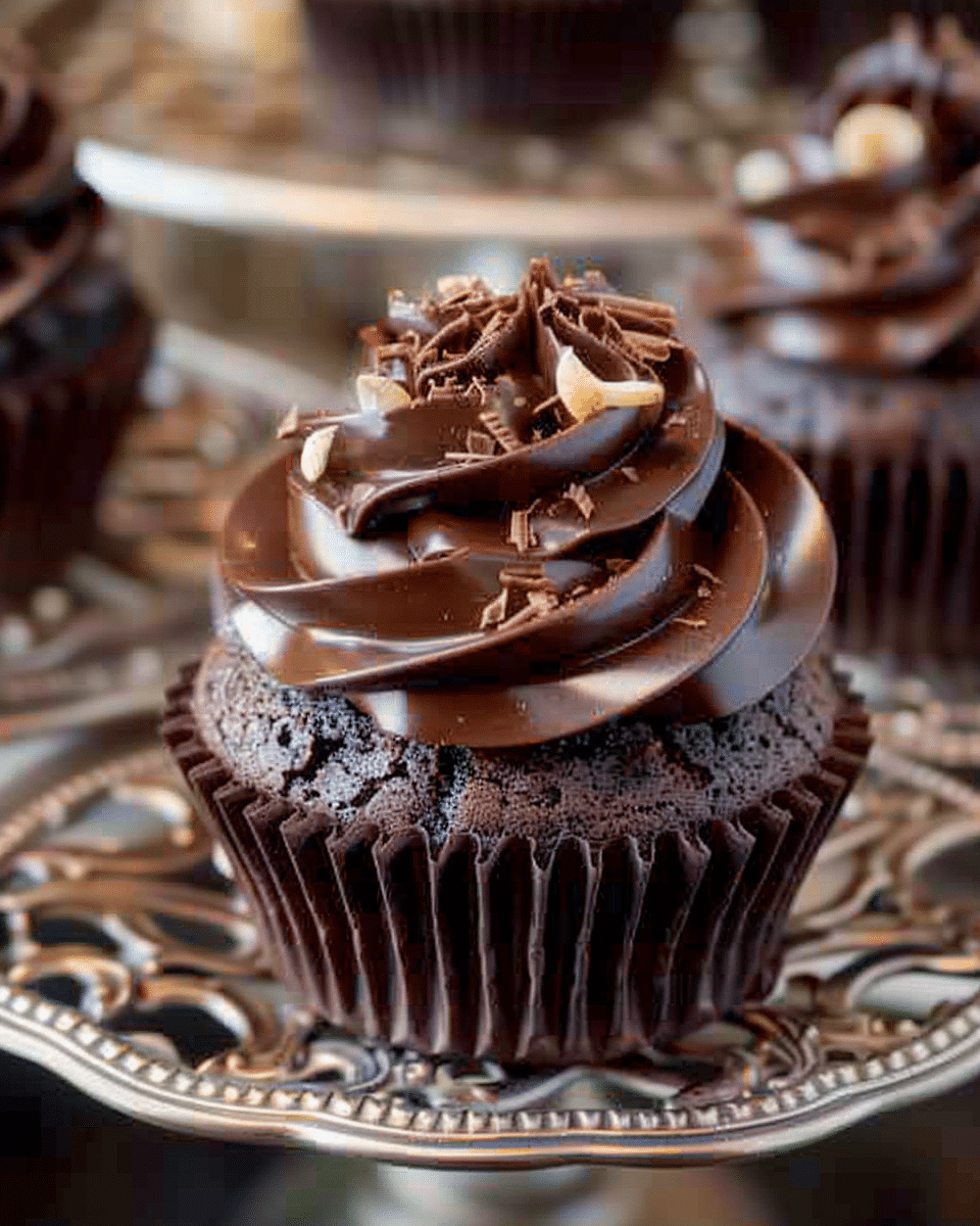 Chocolate Fudge Cupcakes