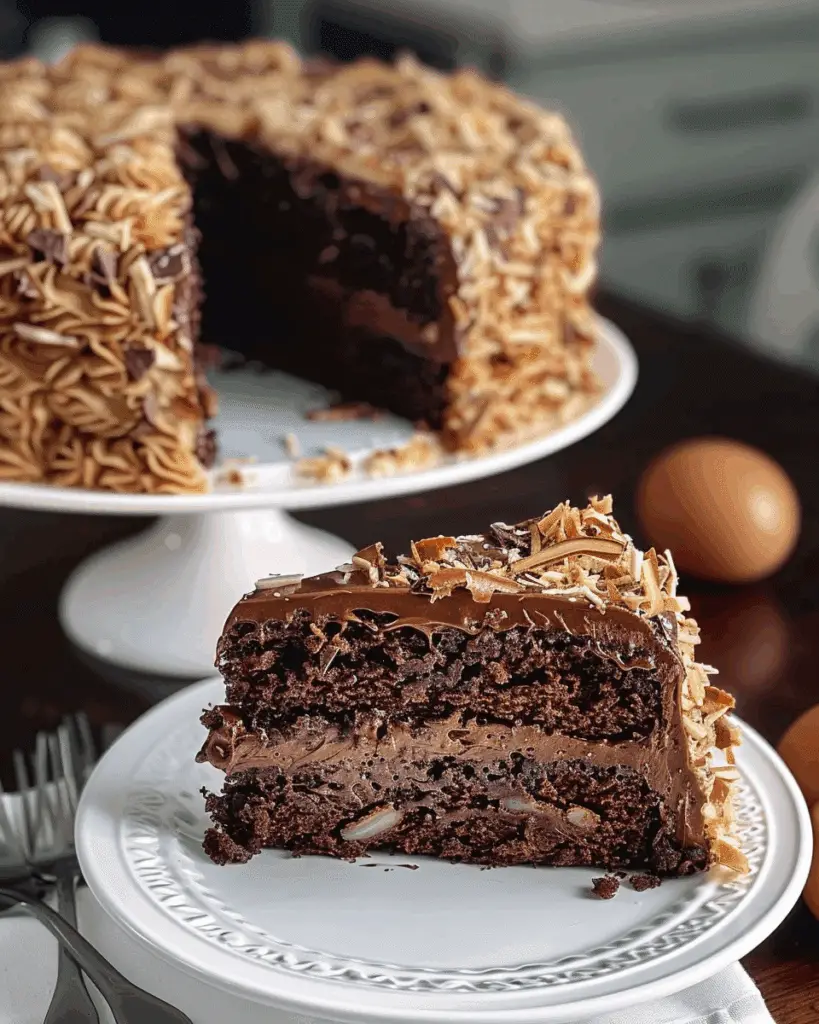 Family German Chocolate Cake