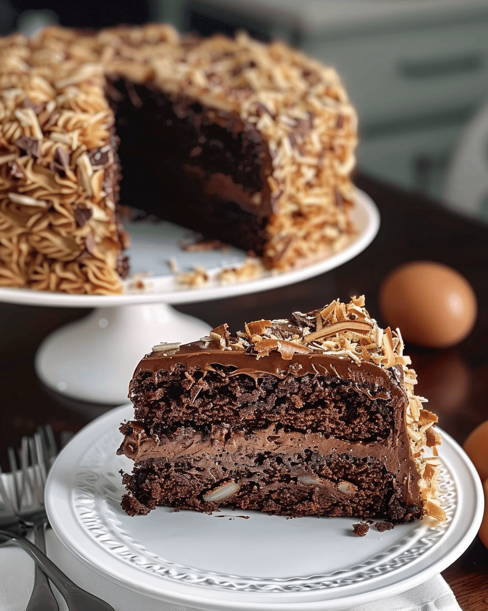 Family German Chocolate Cake