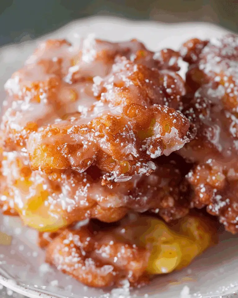 Homemade Apple Fritters