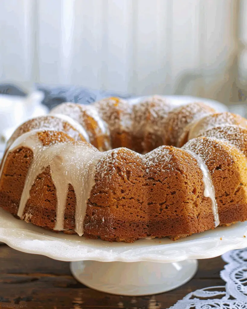 Sweet Potato Bundt Cake