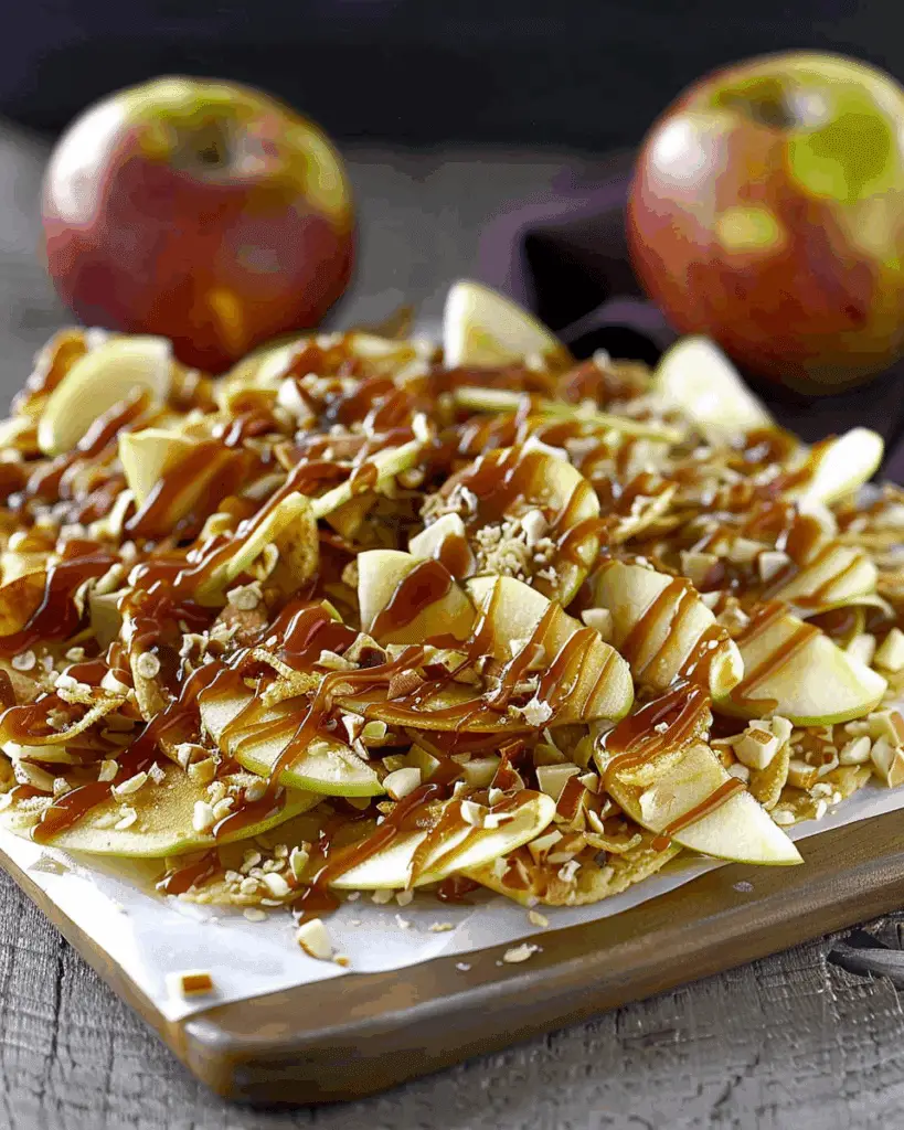 Caramel Apple Nachos