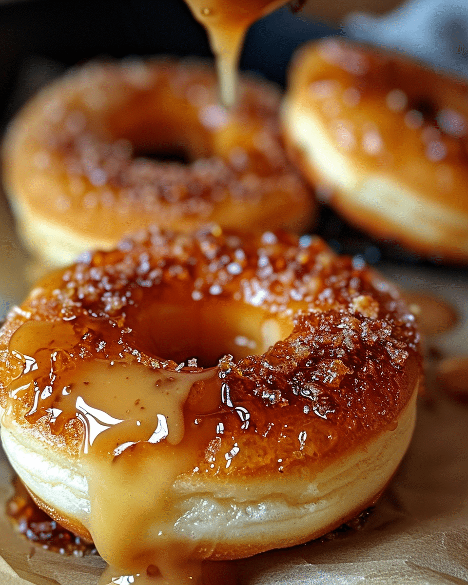 Crème Brûlée Donuts