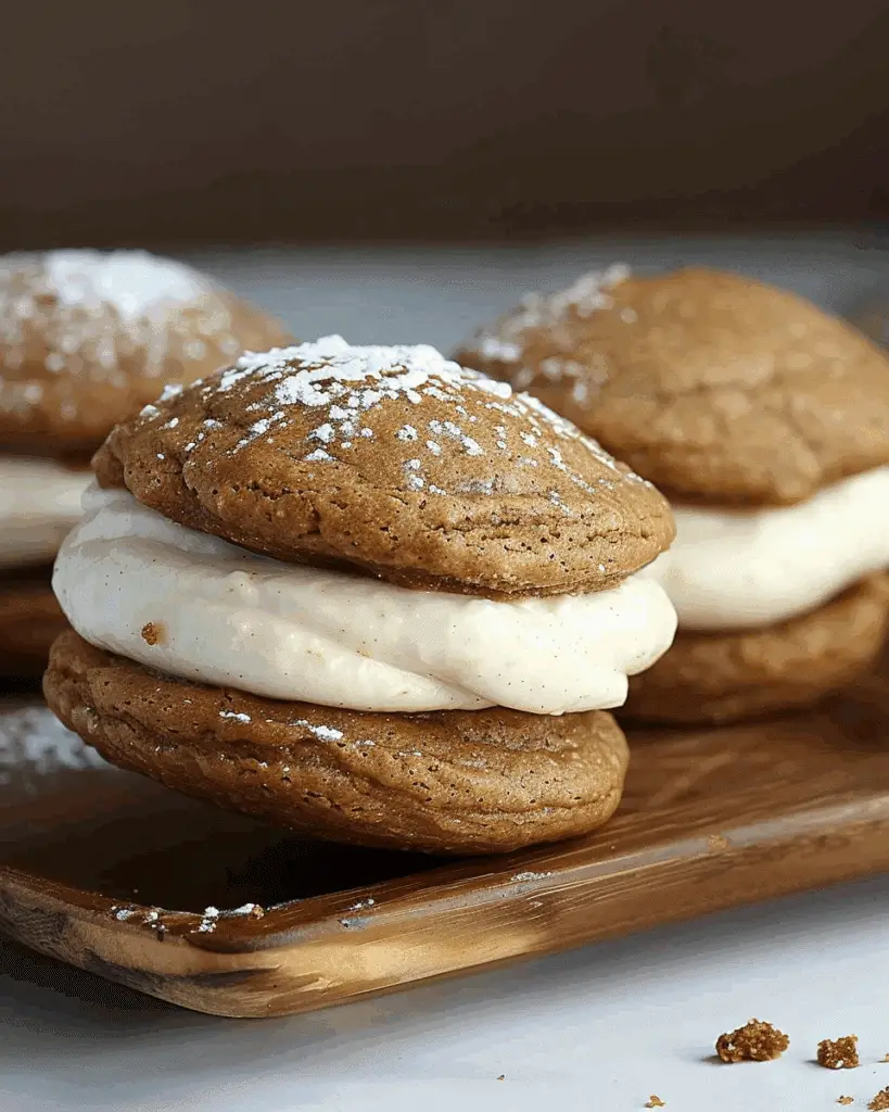 Gingerbread Whoopie Pies