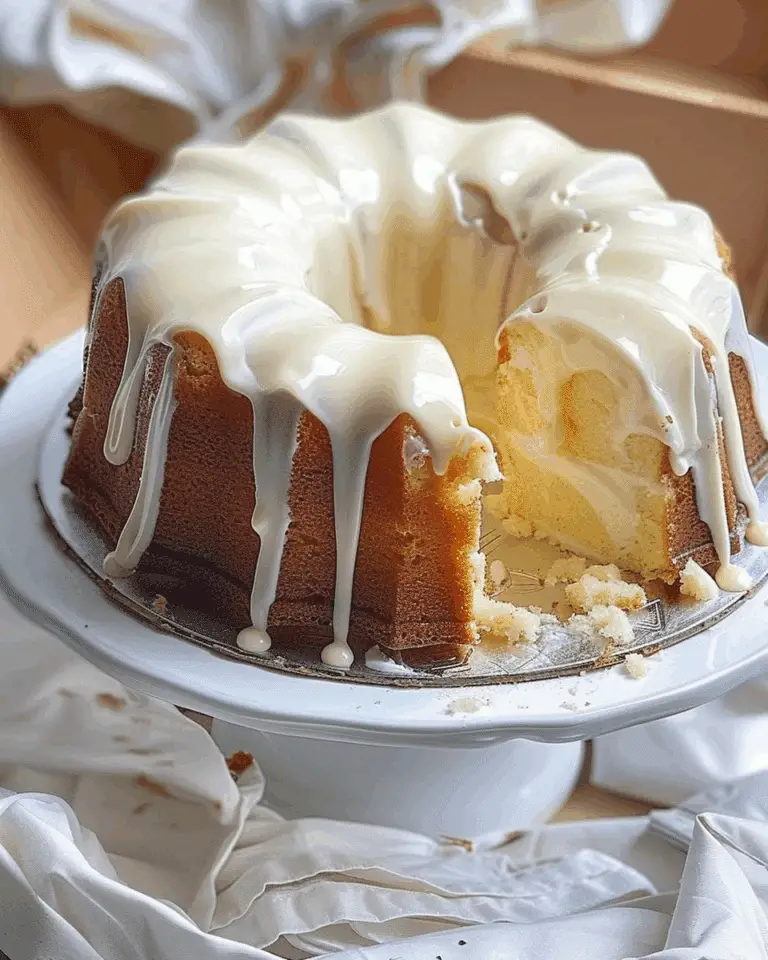 Pineapple Sour Cream Pound Cake