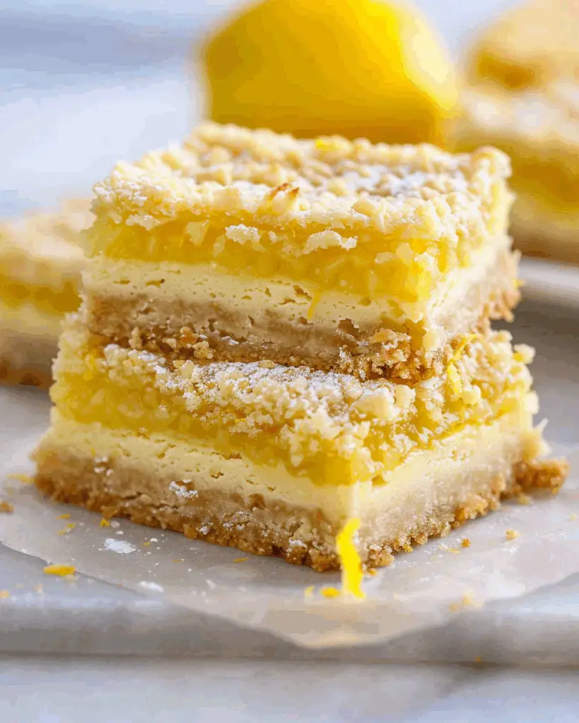 Protein Lemon Bars