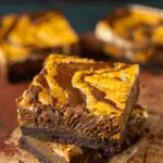 Pumpkin Cheesecake Brownies