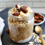 Almond Butter Overnight Oats