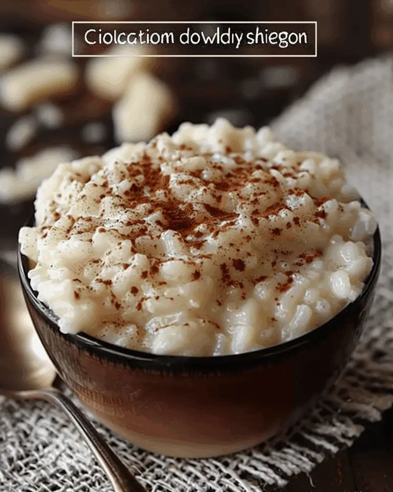 Creamy Rice Pudding