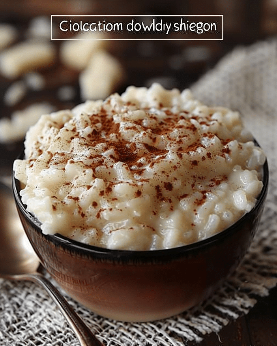 Creamy Rice Pudding