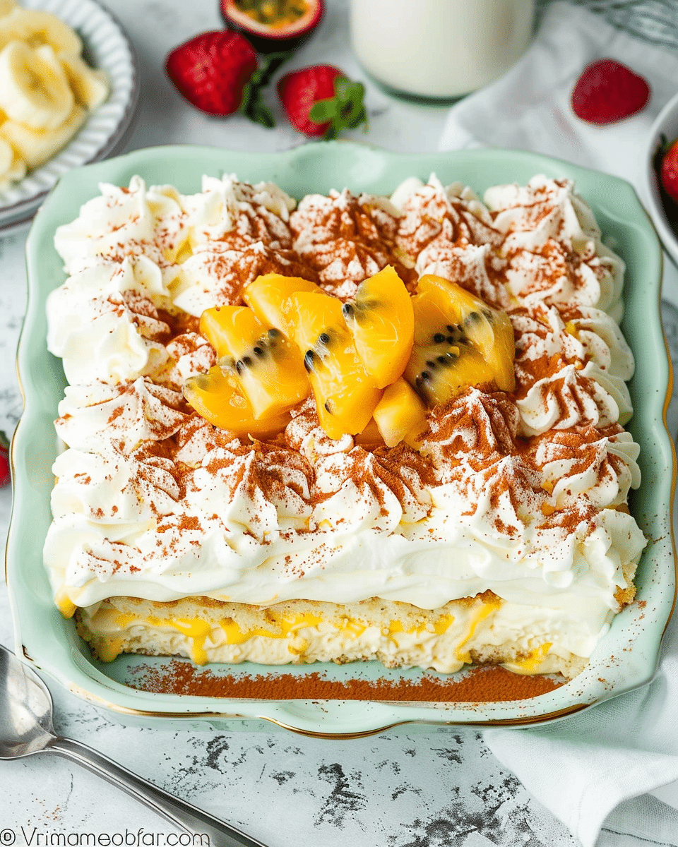 Decadent Passion Fruit Tiramisu Recipe
