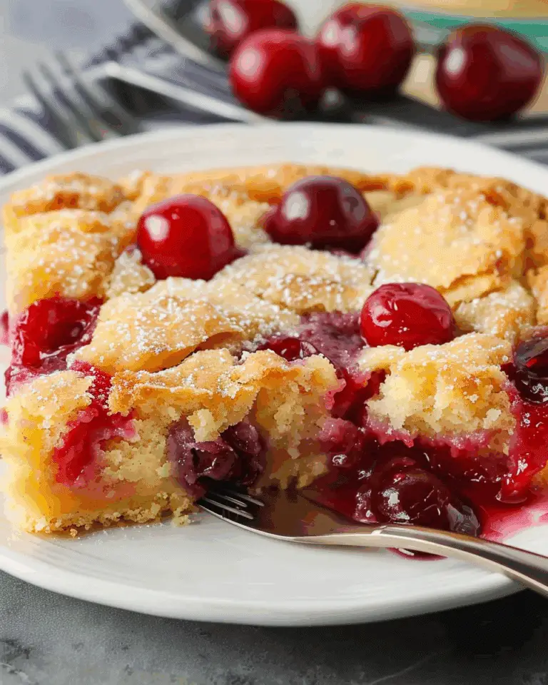 Easy Cherry Pineapple Dump Cake