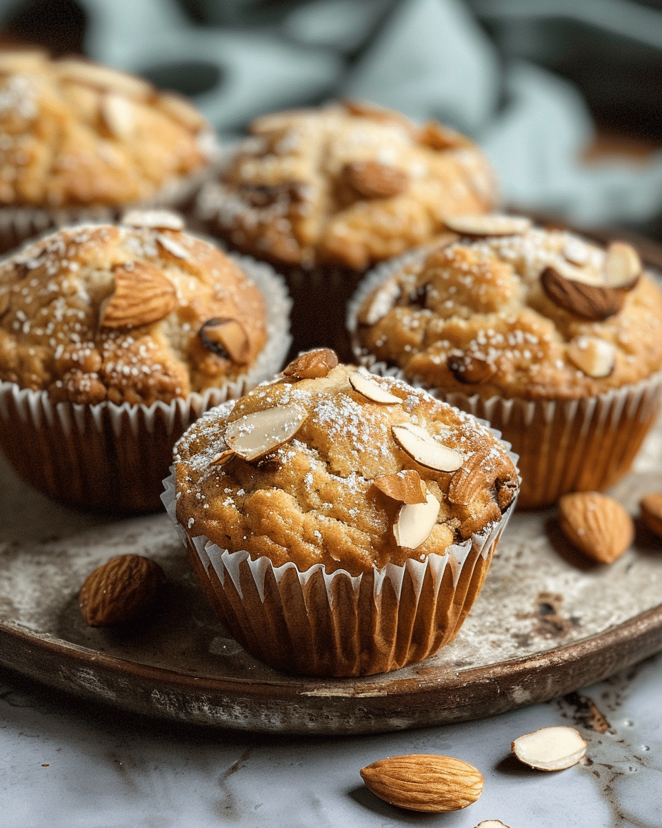 Healthy Almond Flour Protein Muffins