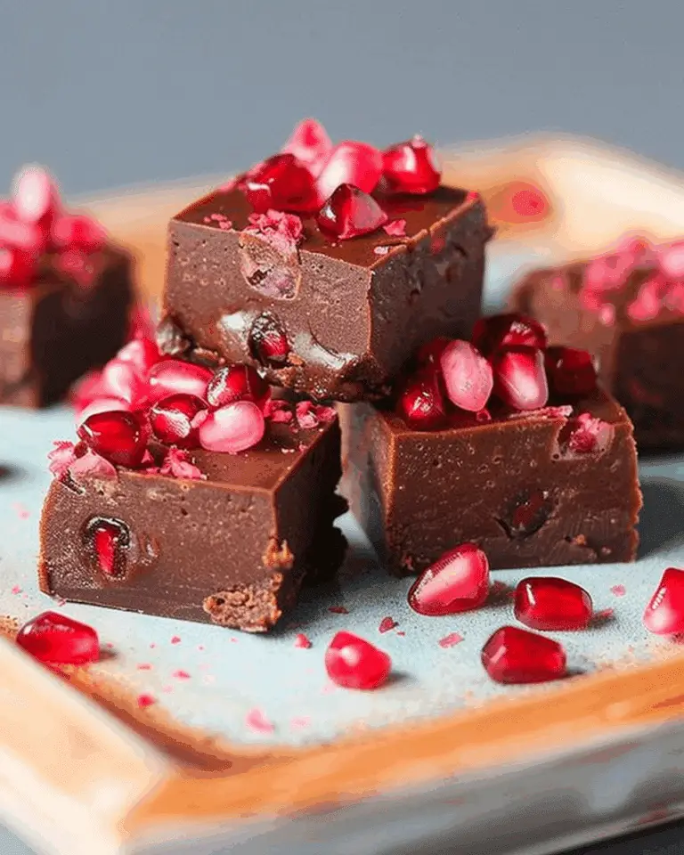 Pomegranate Chipotle Protein Fudge