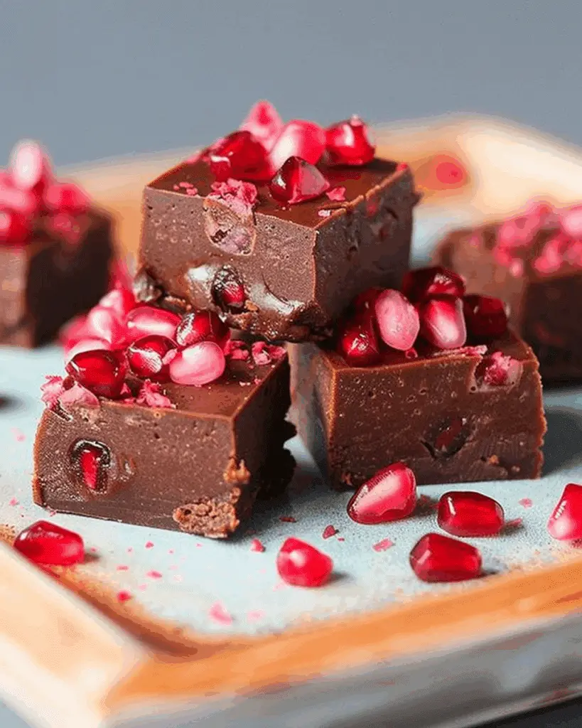 Pomegranate Chipotle Protein Fudge