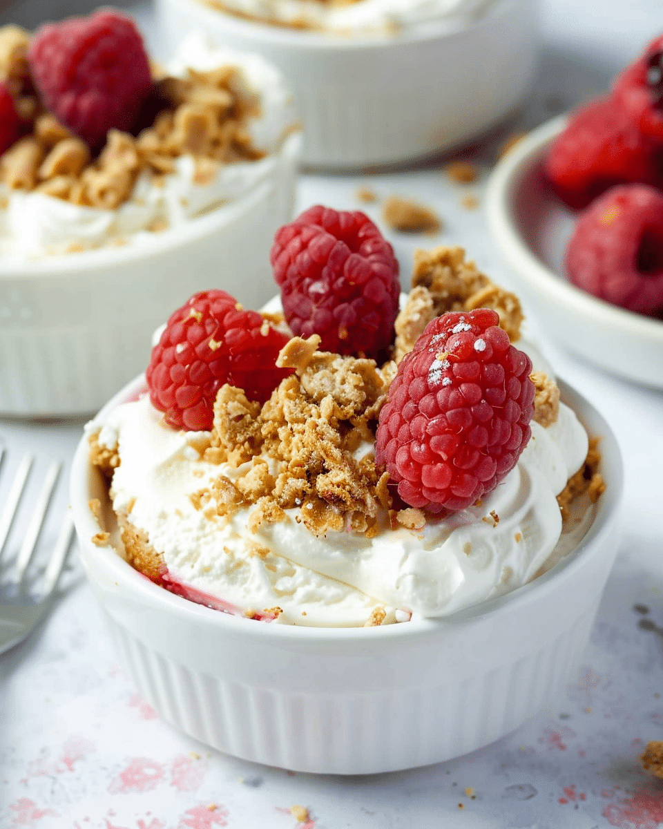Healthy No-Bake Cheesecake Bowls