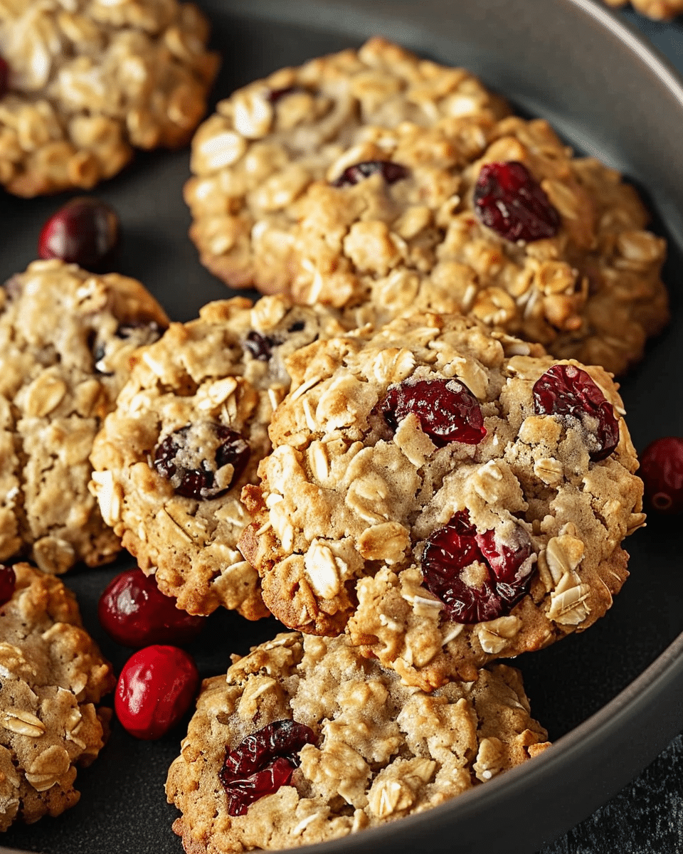 Oatmeal Cranberry Cookies