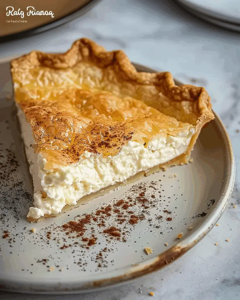 Ricotta Pie