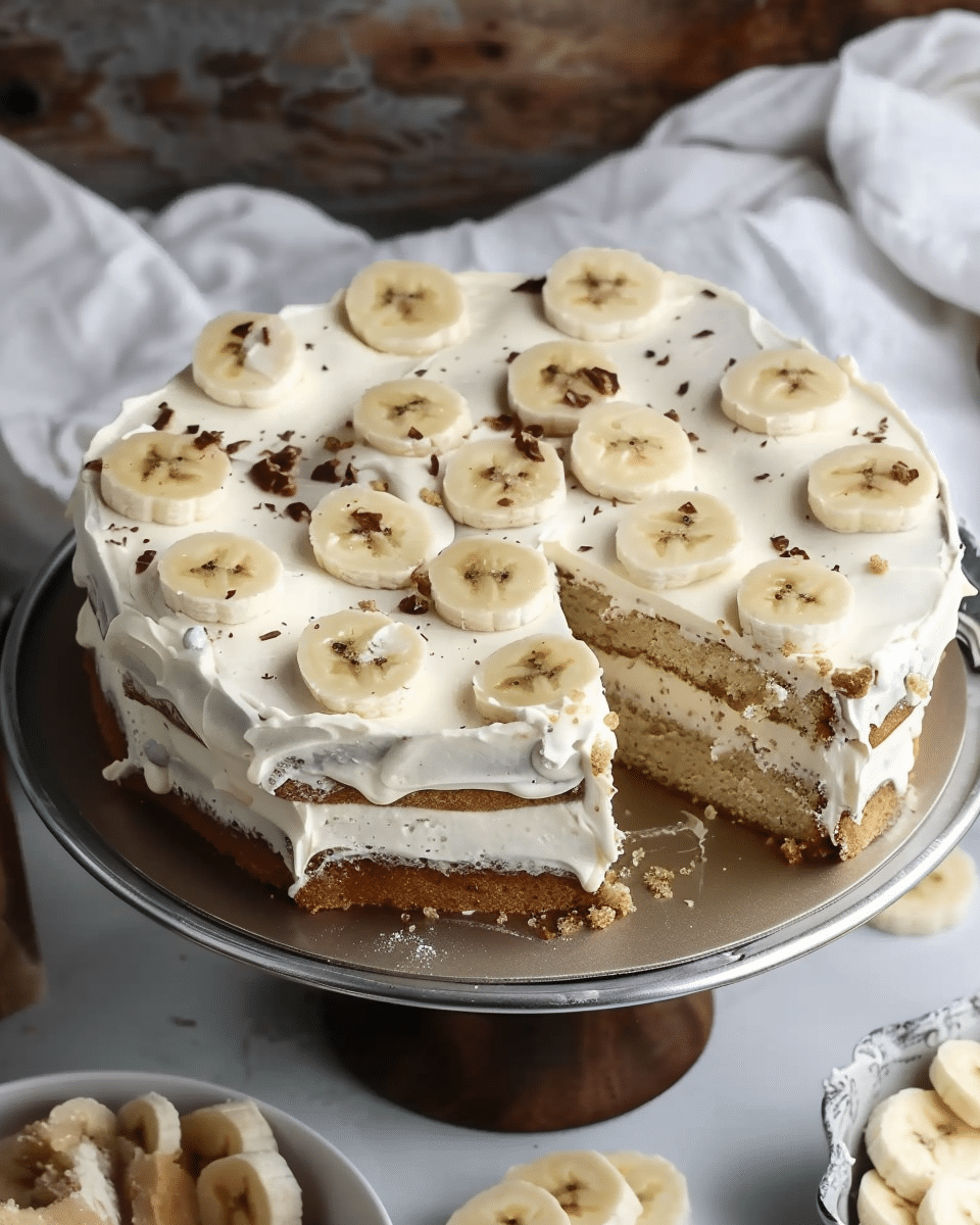 Banana Cream Cake