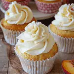 Best Peach Cupcakes