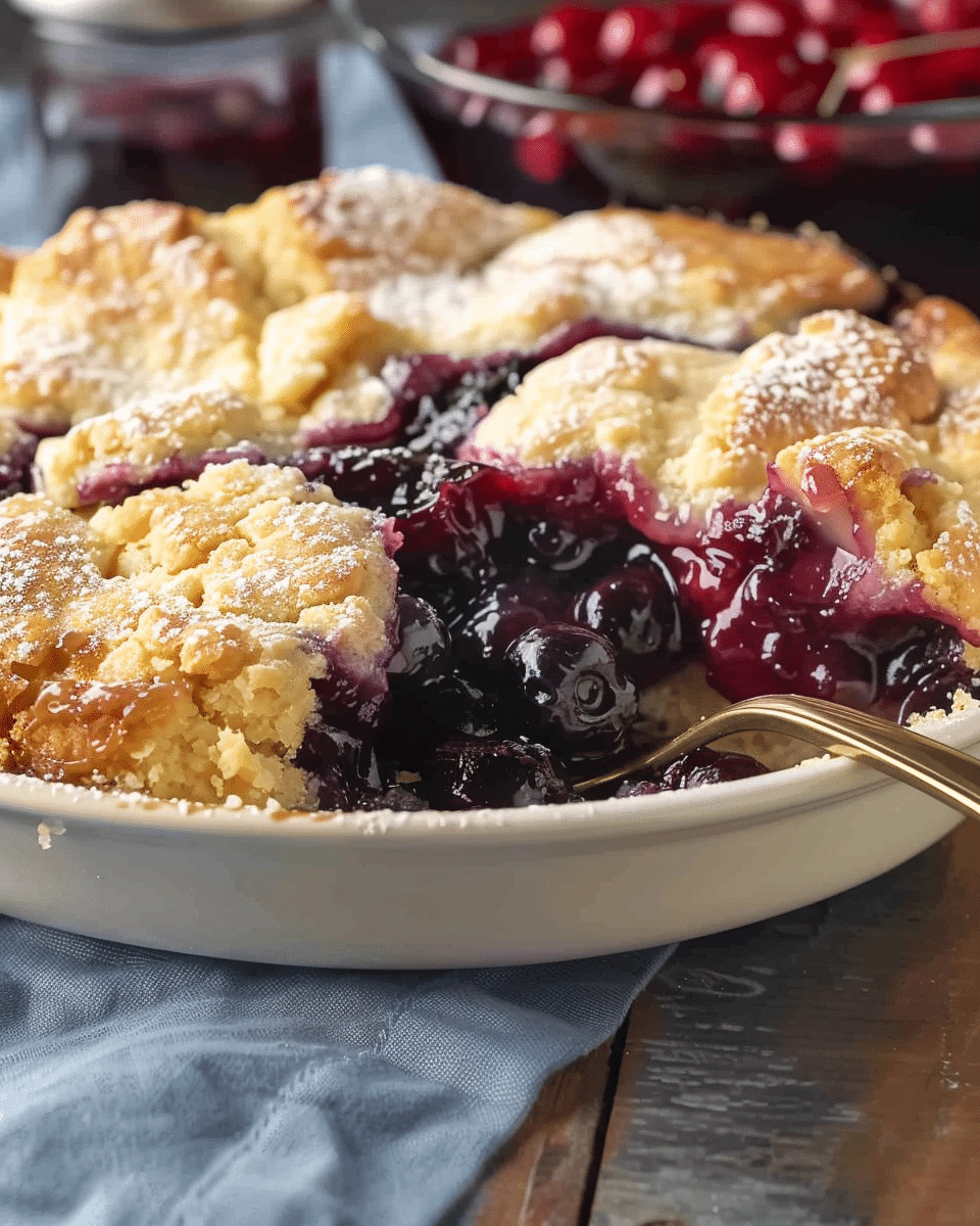 Bisquick Mix Blueberry Cobbler
