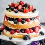Lemon Berry Spring Fling Cake