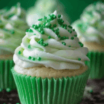Shamrock Shake Cupcakes