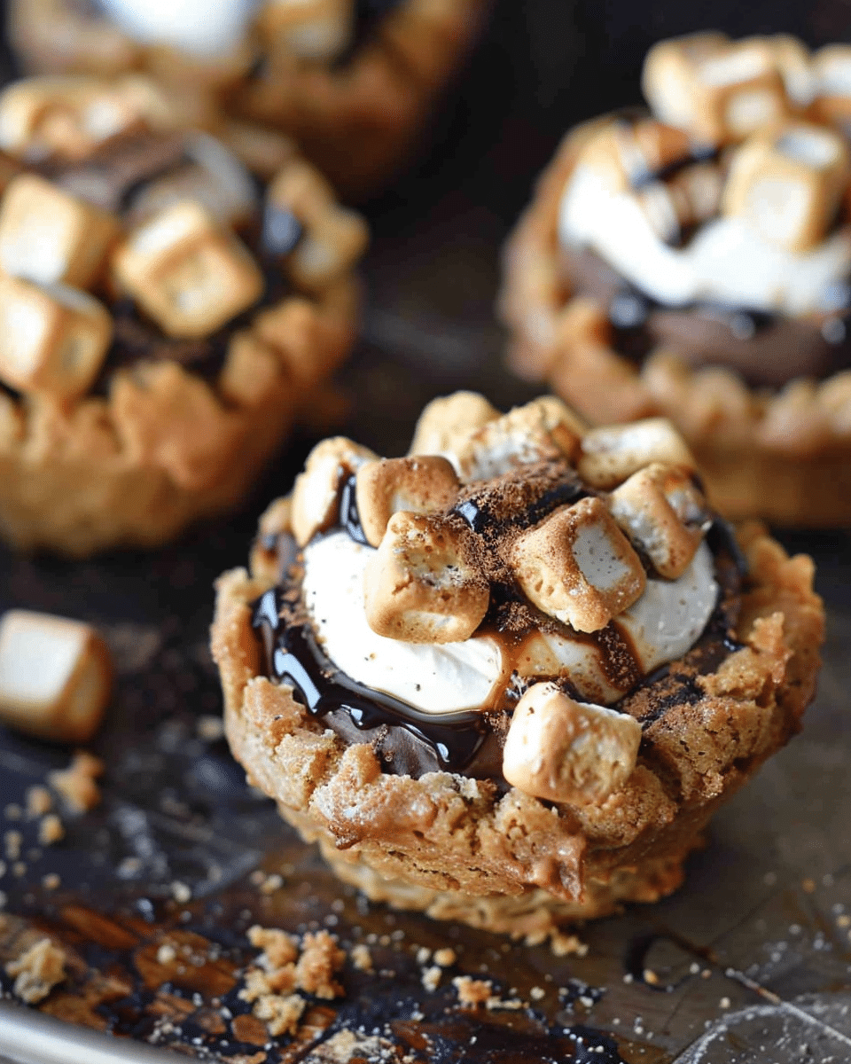 S’mores Cookie Cups