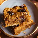 Vegan Pumpkin Oatmeal Bars